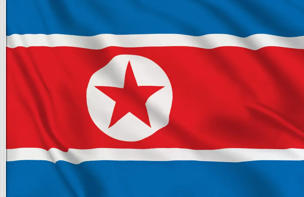 Bendera Korea Utara