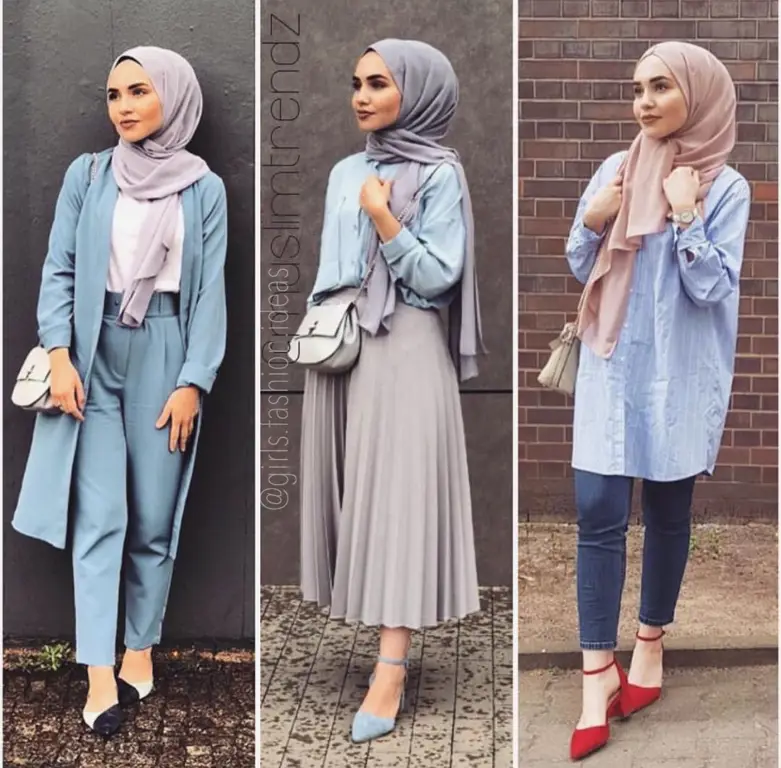 Gaya fashion hijab yang beragam