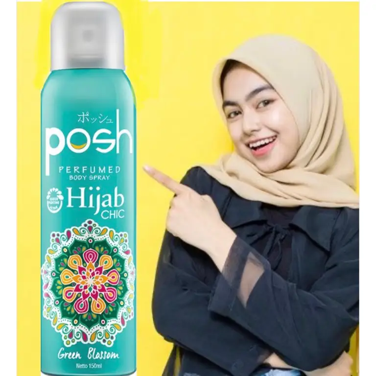 Kemasan parfum Posh Hijab yang beragam