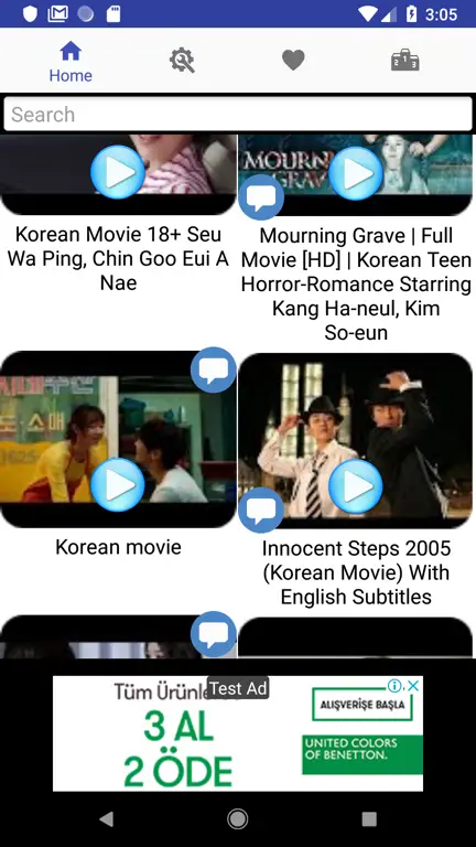 Aplikasi streaming drama Korea