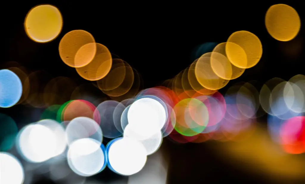 Contoh fotografi bokeh yang indah