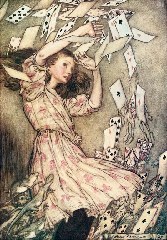 Ilustrasi-ilustrasi Alice in Wonderland