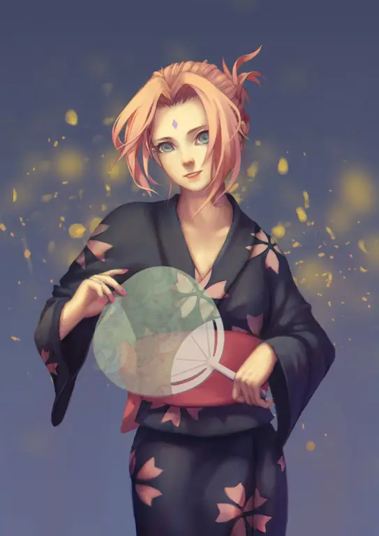 Gambar fanart Sakura Haruno