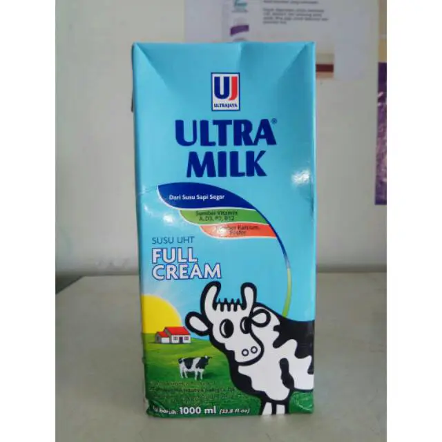 Kemasan Susu Ultra Milk Full Cream 1 Liter