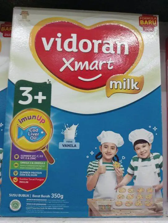 Kemasan Susu Vidoran Xmart