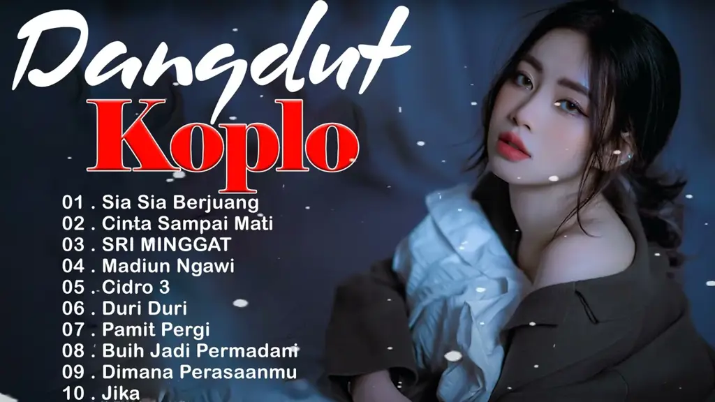 Gambar lagu dangdut viral di TikTok