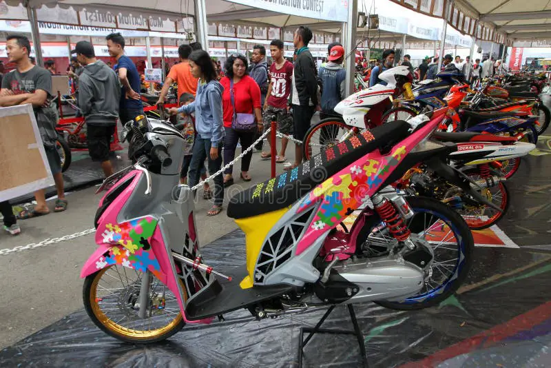 Modifikasi motor di Indonesia