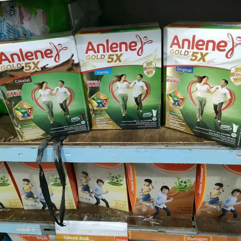 Kemasan Susu Anlene Gold