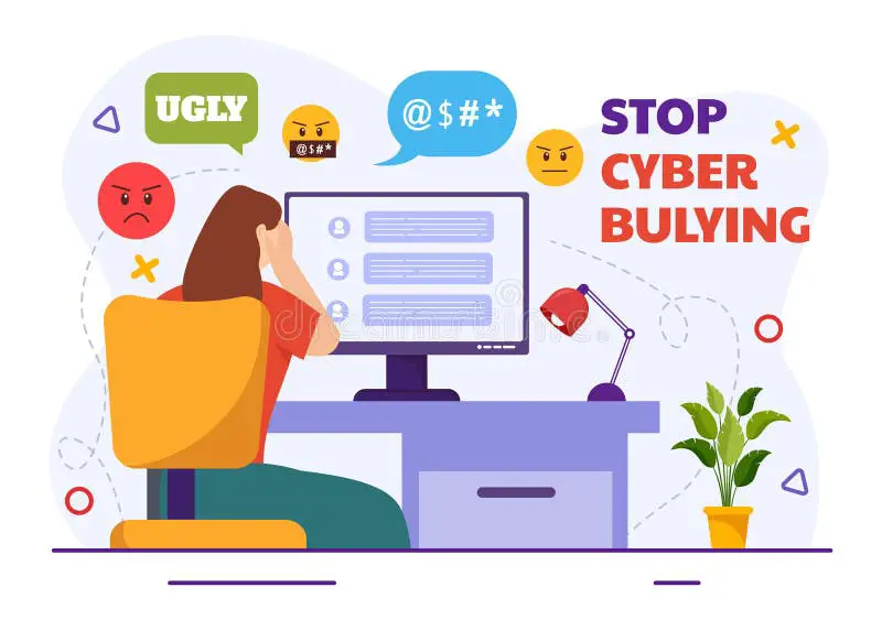 Ilustrasi berhenti cyberbullying