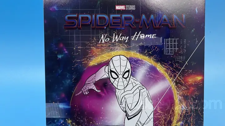 Gambar kemasan Blu-ray Spiderman: No Way Home