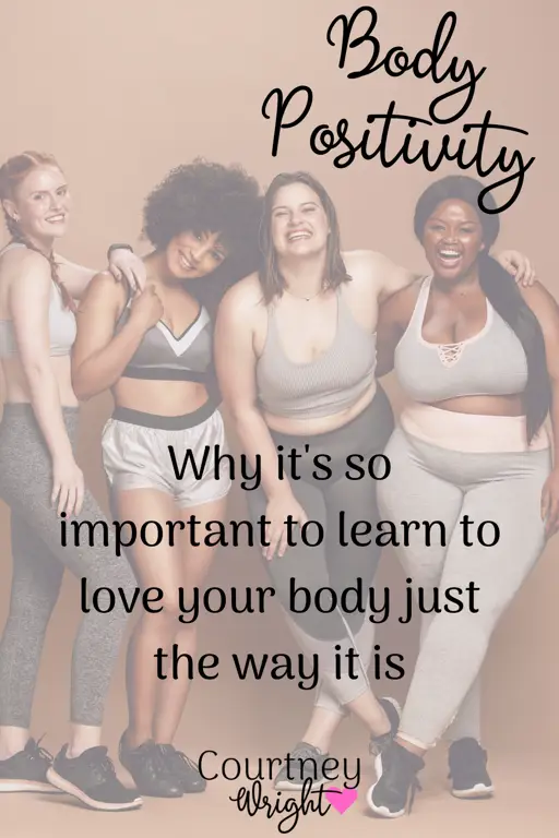 Gambar tentang body positivity dan mencintai diri sendiri