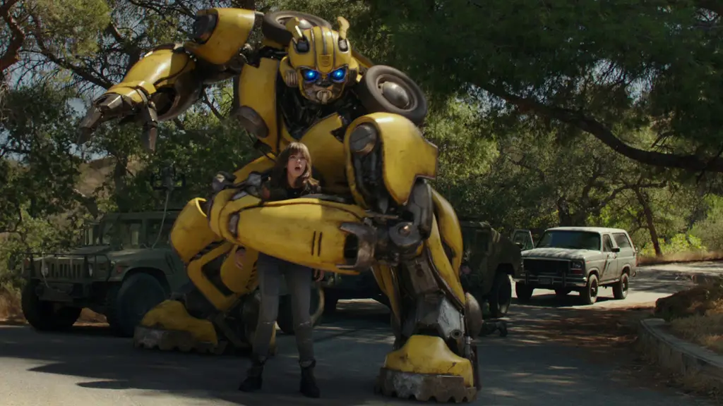 Gambar Bumblebee di Transformers Rise of the Beasts