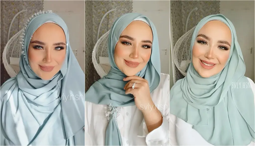 Tutorial hijab modern dan mudah dipraktekkan