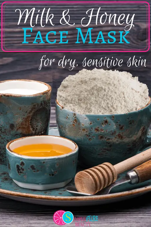 Masker susu Dancow dan madu