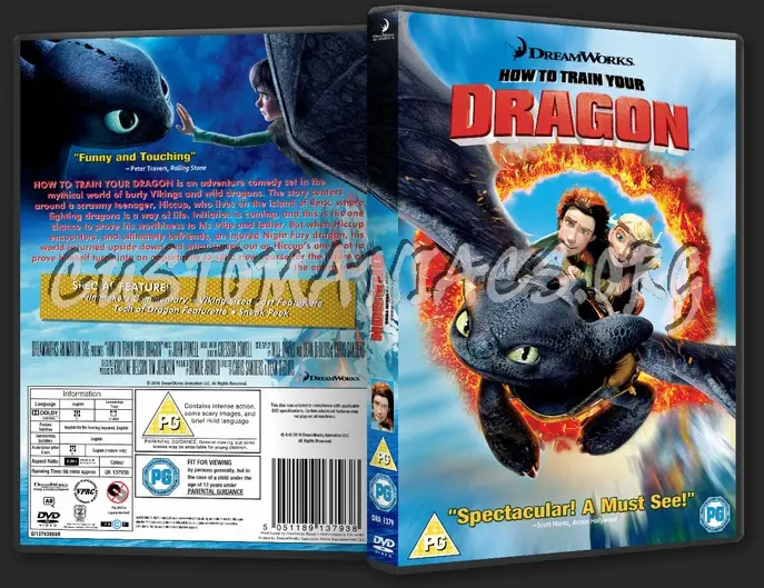 Sampul DVD How to Train Your Dragon subtitle Indonesia