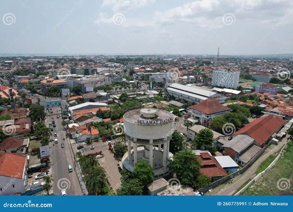 Pemandangan kota Cirebon