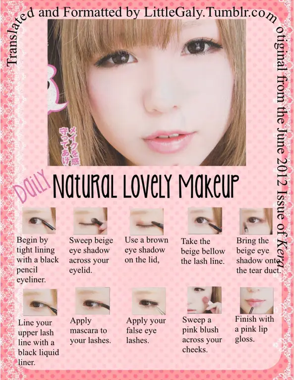 Tutorial makeup ala Jepang