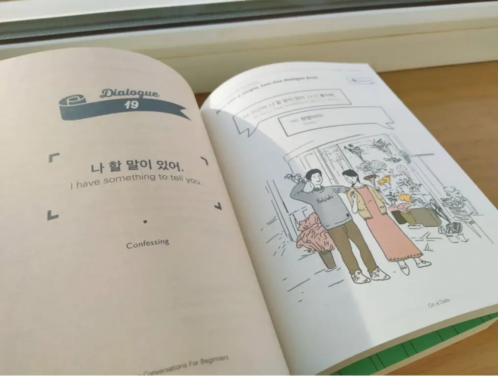 Buku teks bahasa Korea