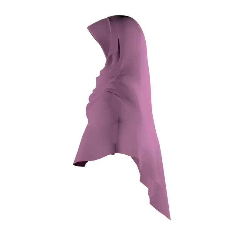 Desain hijab 3D dicetak