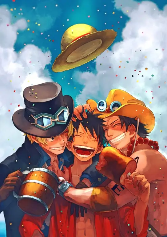 Gambar fan art One Piece yang aman untuk dilihat