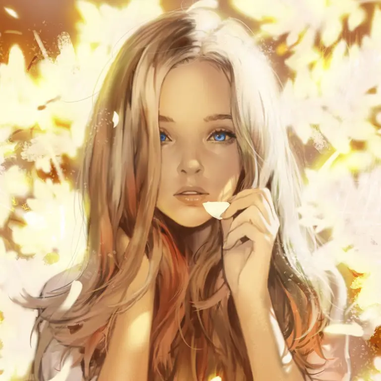 Ilustrasi gadis anime