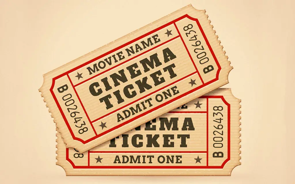 Tiket bioskop di Indonesia