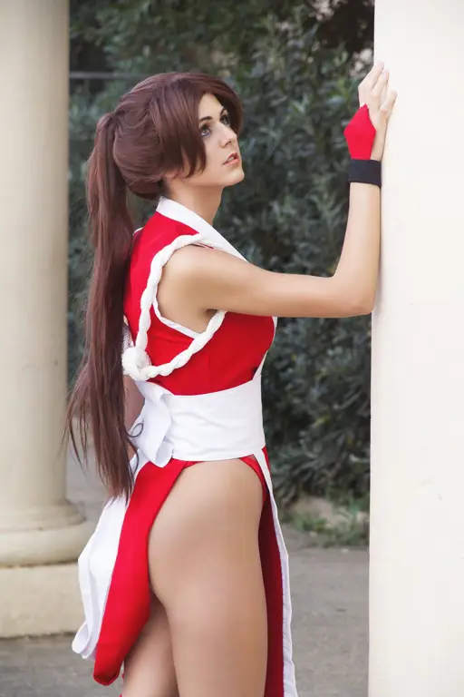 Foto cosplay Mai Shiranui