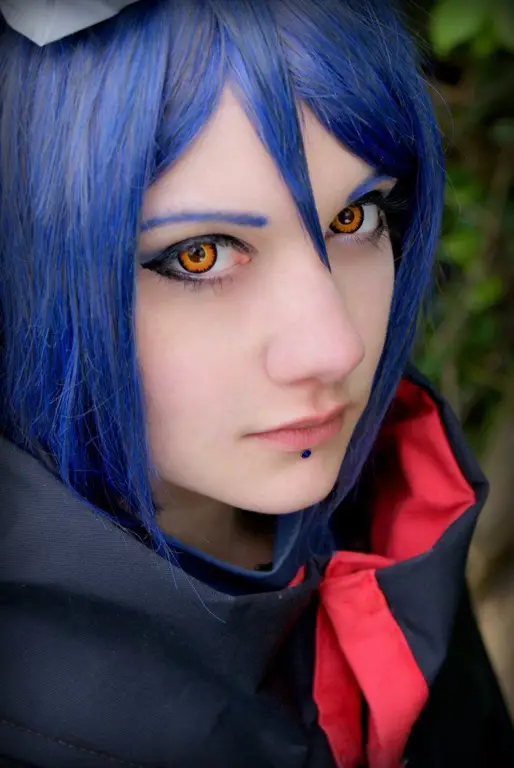 Foto cosplay Konan yang pantas