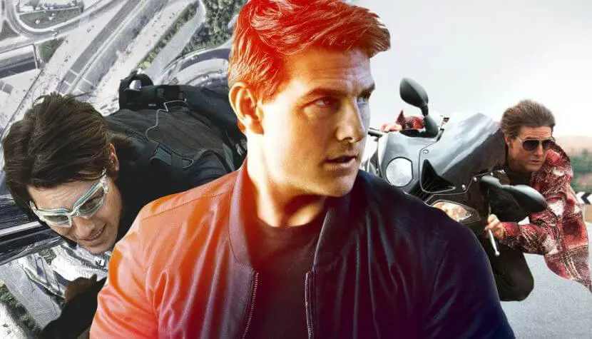 Adegan aksi menegangkan dari film Mission Impossible