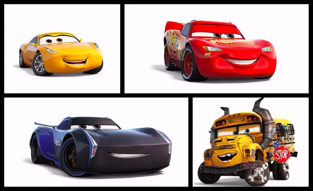 Adegan menarik dari film Cars 3