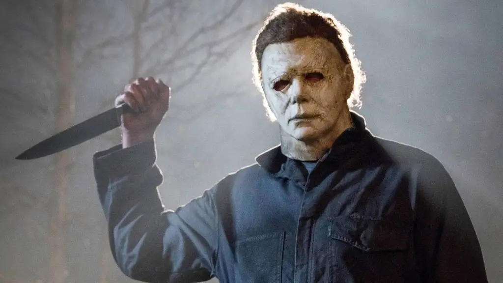 Adegan film horor Halloween yang menegangkan