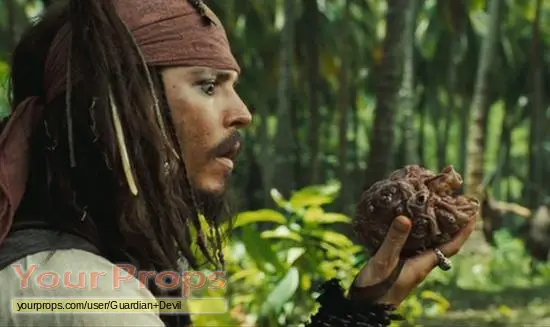 Gambar Davy Jones dalam film Pirates of the Caribbean