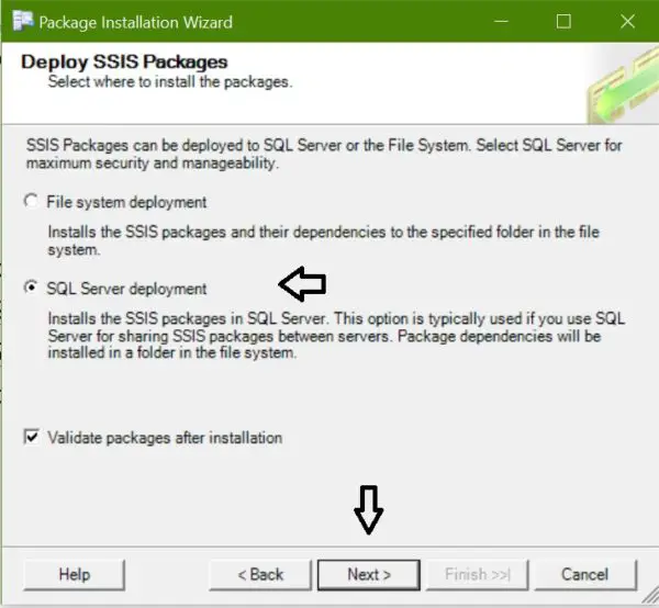 Gambar ilustrasi proses debugging paket SSIS