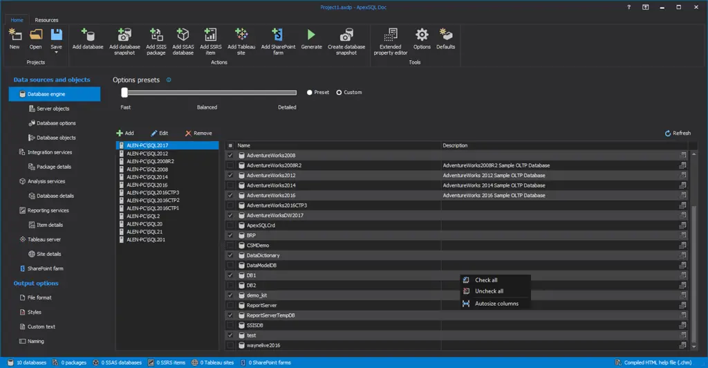 Gambar contoh penggunaan tools debugging SSIS