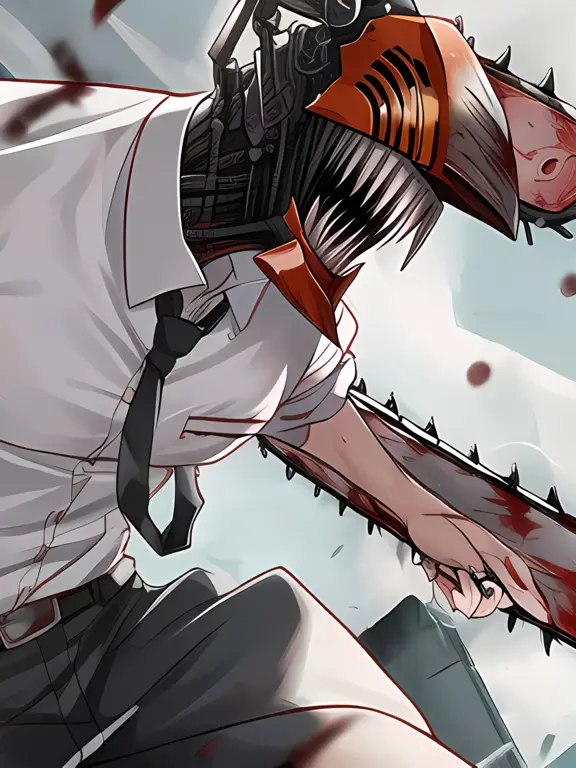 Denji dan Power dalam Chainsaw Man