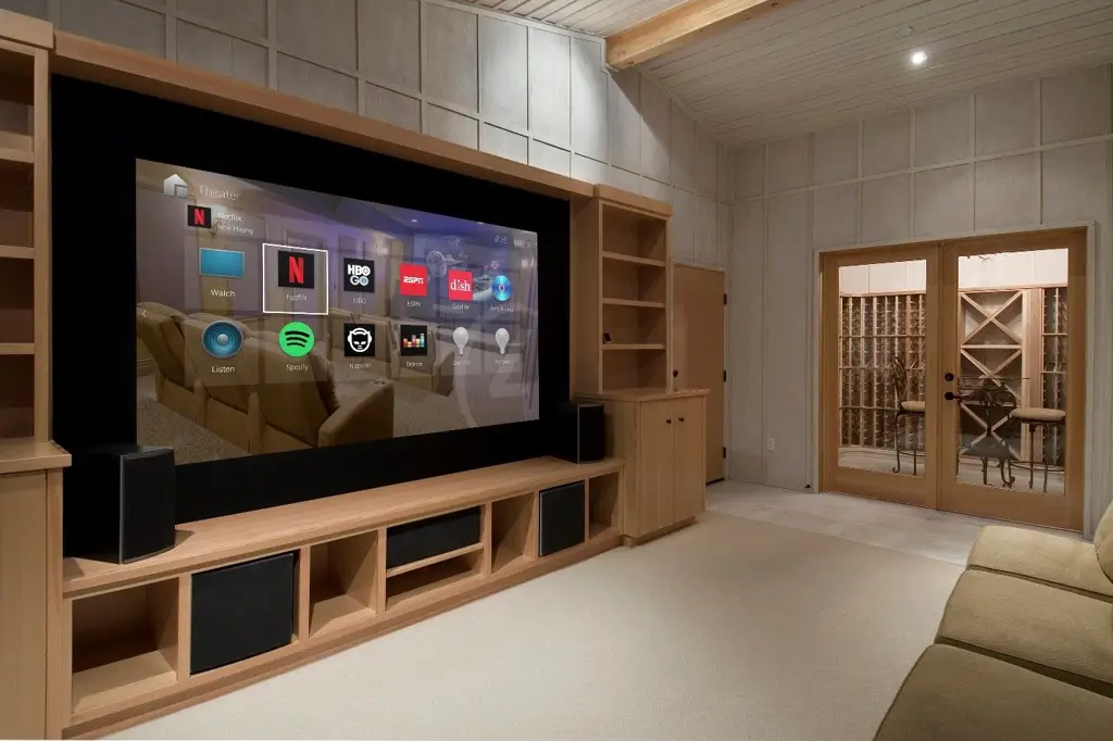 Desain home theater modern