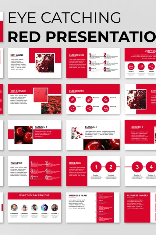 Contoh desain slide presentasi yang menarik perhatian