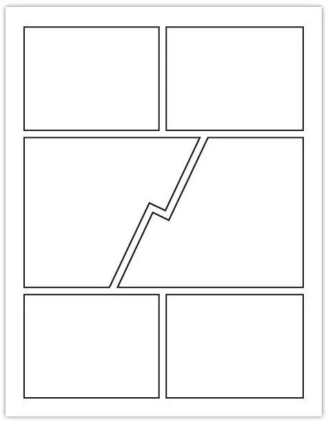 Detail panel komik dewasa