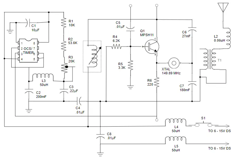 Diagram skematis yang menjelaskan dvaj-631