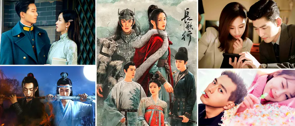 Koleksi poster drama Mandarin terbaru