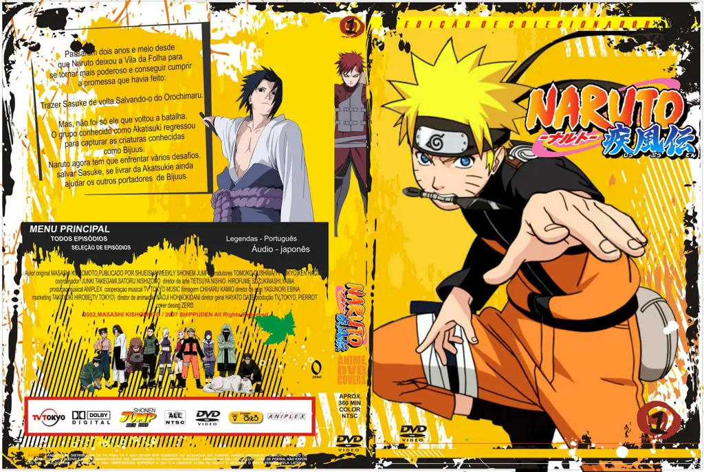 Gambar DVD Naruto Shippuden