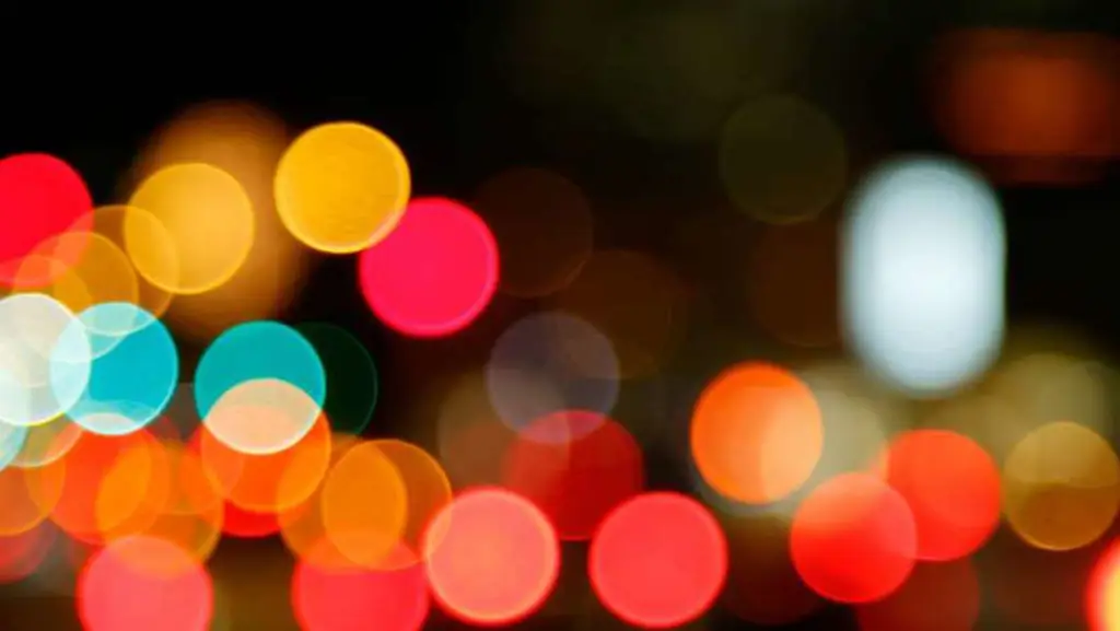 Contoh foto dengan efek bokeh