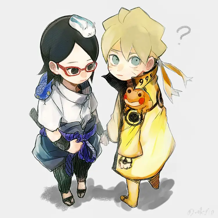 Gambar fan art hentai Boruto