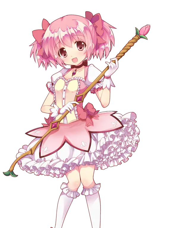 Gambar fan art Hitomi Madoka