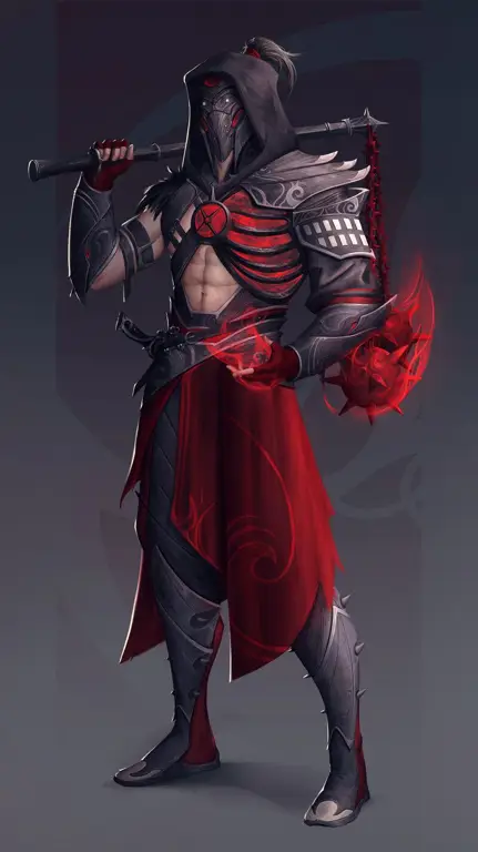 Gambar fan art Mortal Kombat dengan tema dewasa