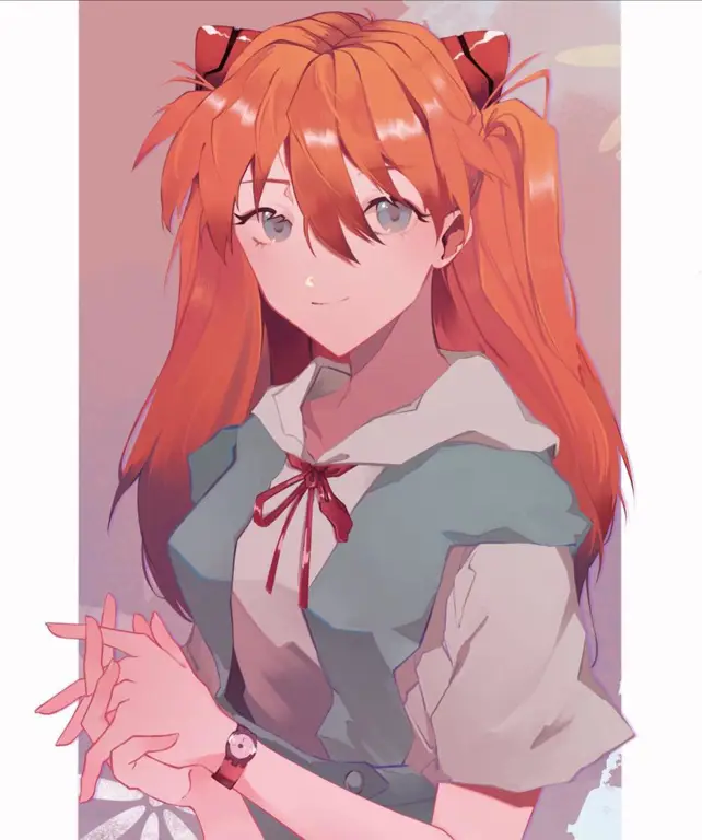 Gambar fanart Asuka Langley Soryu