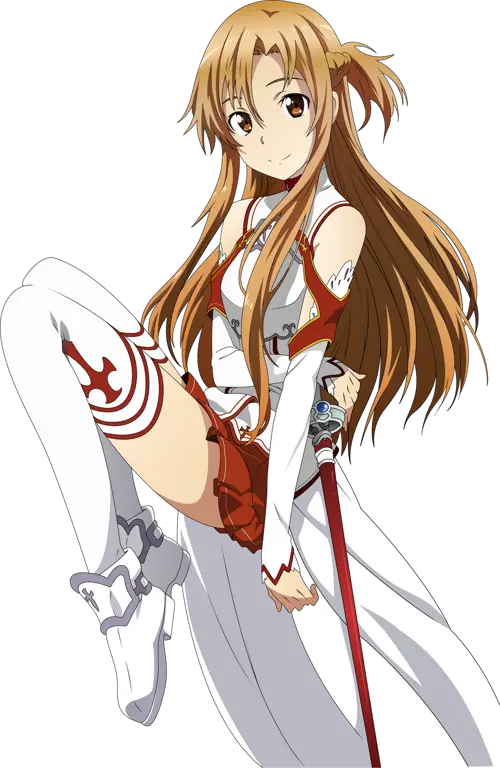 Gambar fanart Asuna Yuuki yang pantas