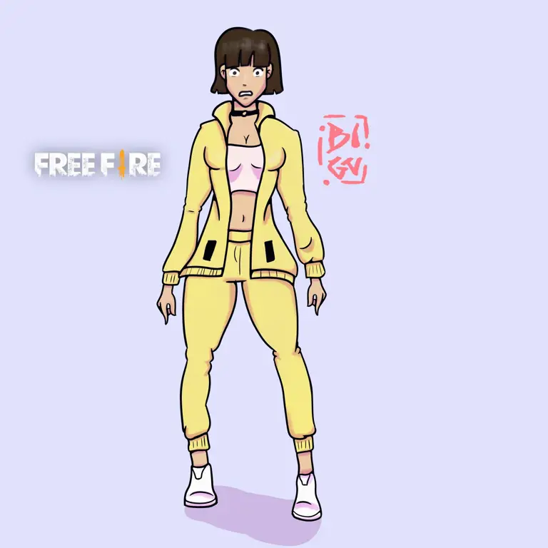 Gambar fanart Free Fire bertema Hentai