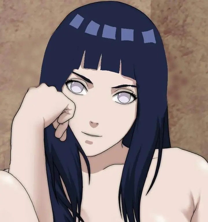 Gambar fanart Hinata yang elegan