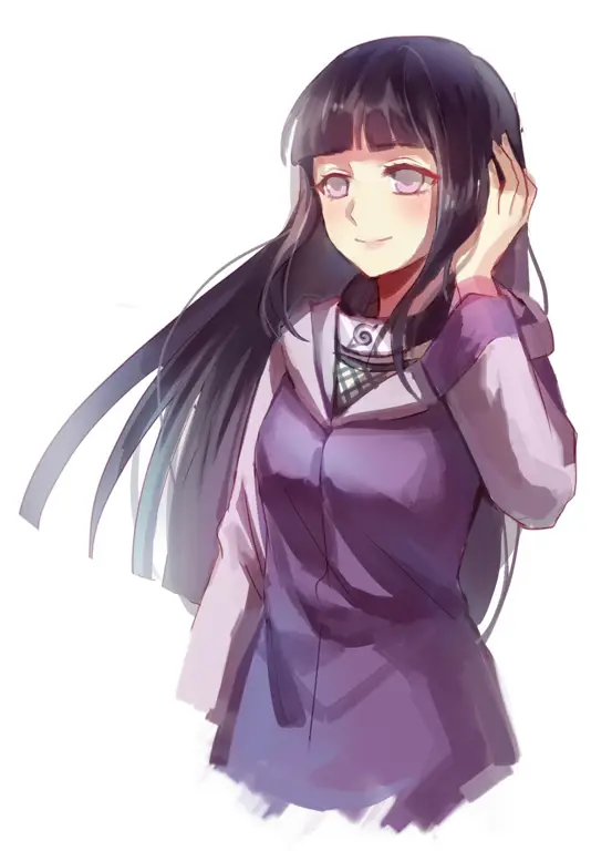 Gambar fanart Hinata Hyuga